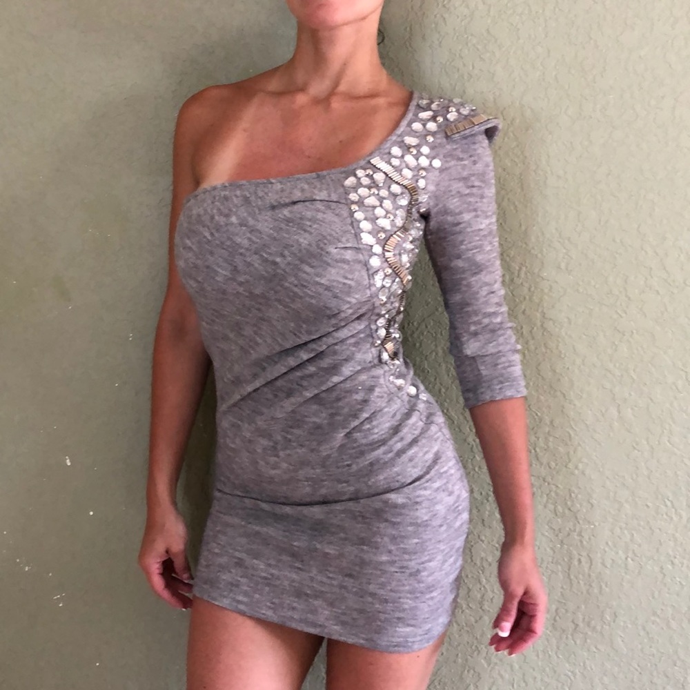 Gray Dress